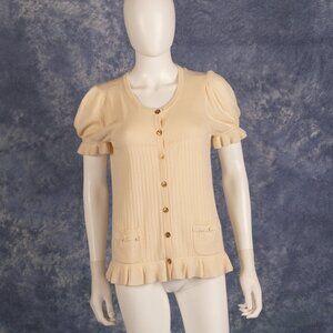 Vintage Ivory Juicy Couture Sweater Sz L